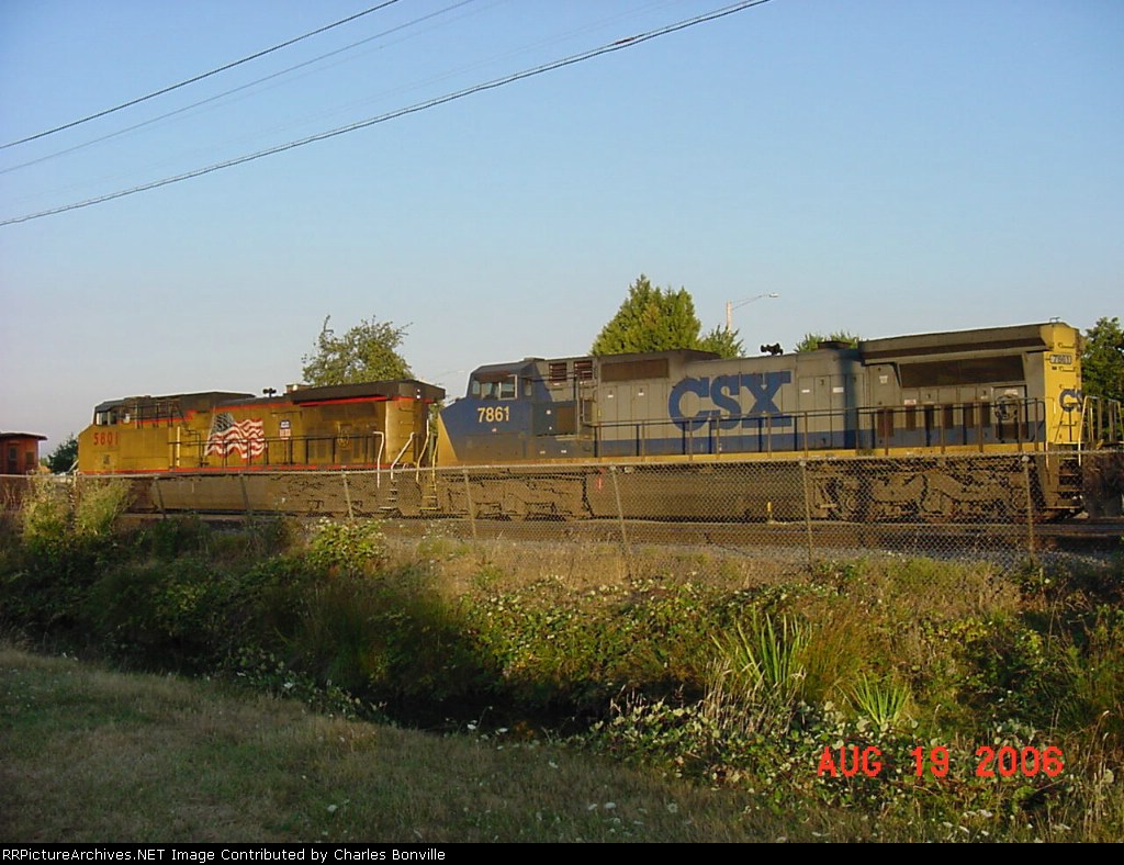UP 5801, CSX 7861